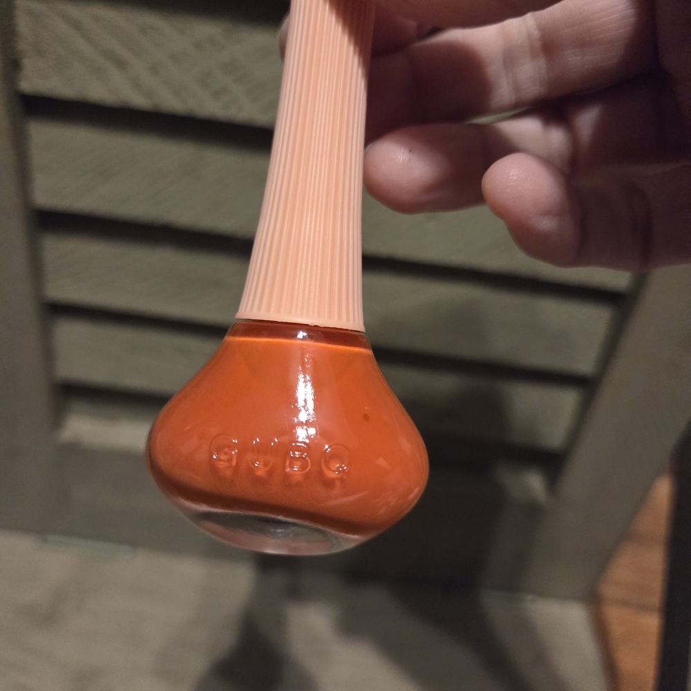 GDBC Orange Nail Polish
